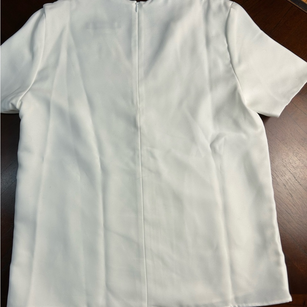 Tiffany & Co. White Blouse size 6 - Picture 3 of 7